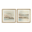 Pemberly Row Abstract Landscape Prints in Multi-Color (Set of 2)