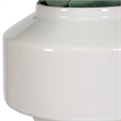 Pemberly Row Sculptural Decorative Accent Piece and Vase in White