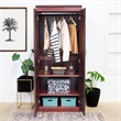 Pemberly Row 6 ft Tall Armoire Wardrobe Closet 72