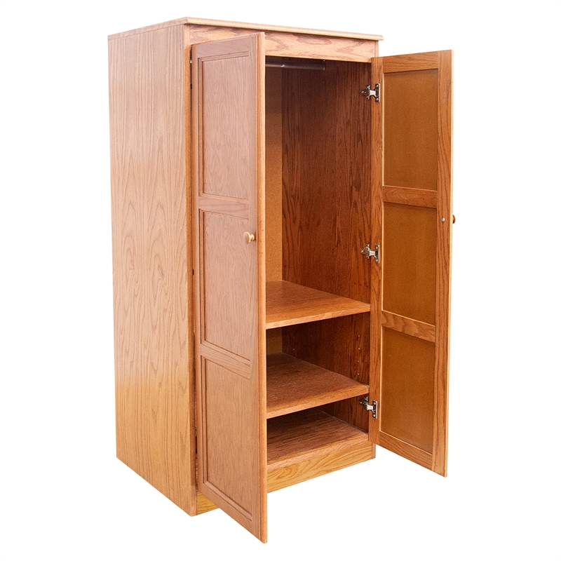 Pemberly Row 5 ft Tall Armoire Wardrobe Closet 60