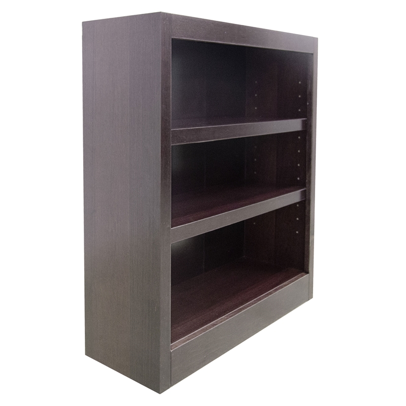 Pemberly Row 3 Shelf Wood Bookcase 70 lb. Capacity 30