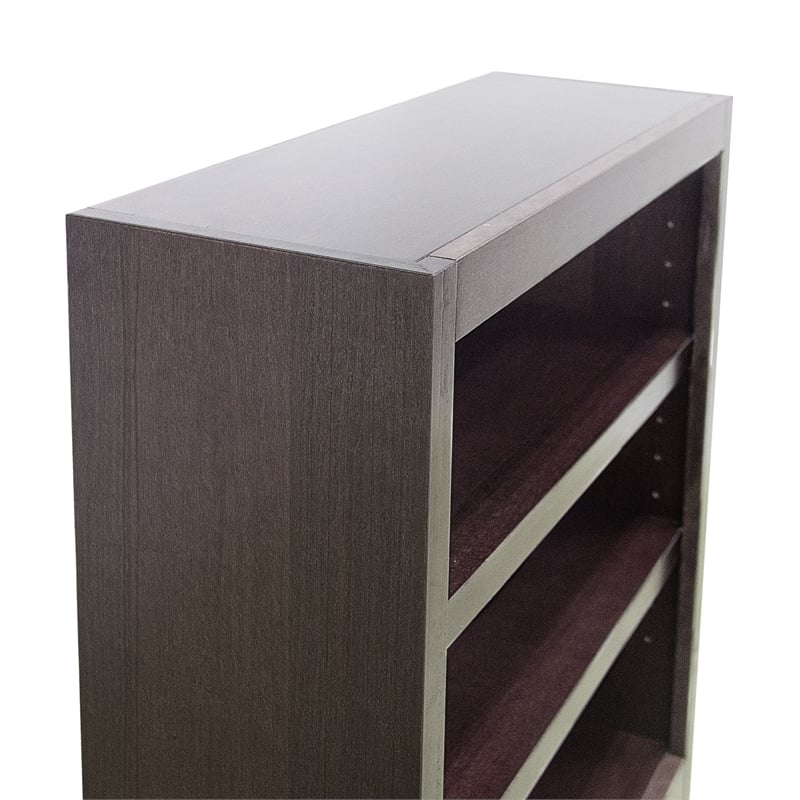 Pemberly Row 3 Shelf Wood Bookcase 70 lb. Capacity 30