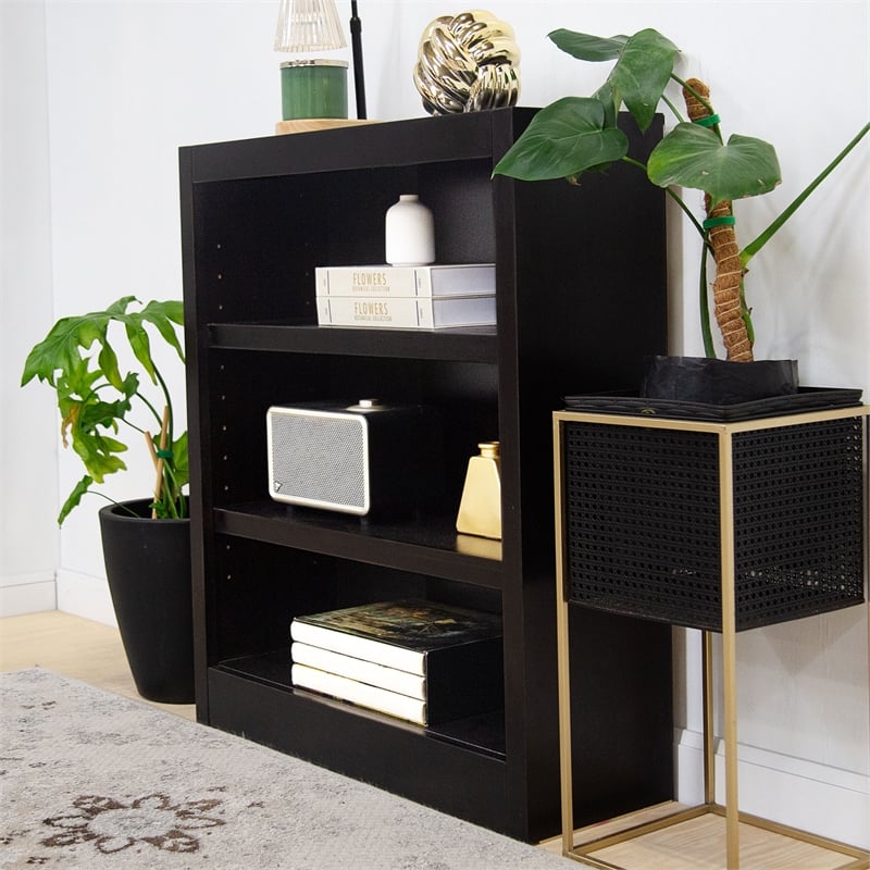 Pemberly Row 3 Shelf Wood Bookcase 70 lb. Capacity 30