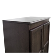 Pemberly Row 5 Shelf Storage Cabinet with Doors 30