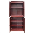 Pemberly Row 5 Shelf Storage Cabinet with Doors 30