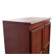 Pemberly Row 5 Shelf Storage Cabinet with Doors 30