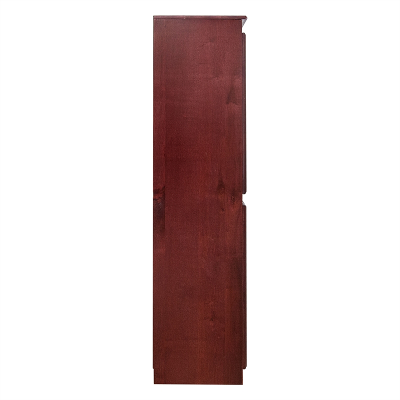 Pemberly Row 5 Shelf Storage Cabinet with Doors 30