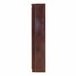 Pemberly Row 15 Shelf Bookcase Wall with Doors 91
