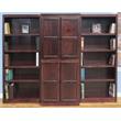 Pemberly Row 15 Shelf Bookcase Wall with Doors 91