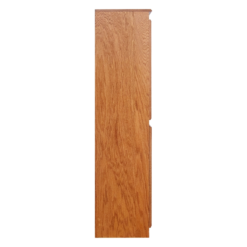 Pemberly Row 5 Shelf Storage Cabinet with Doors 30