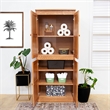Pemberly Row 5 Shelf Storage Cabinet with Doors 30