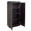 Pemberly Row 4 Shelf Storage Cabinet with Doors 30