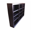 Pemberly Row 12 Shelf Double Wide Wood Bookcase 72