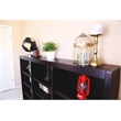 Pemberly Row 12 Shelf Double Wide Wood Bookcase 72