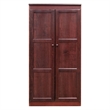 Pemberly Row 4 Shelf Storage Cabinet with Doors 30