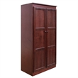 Pemberly Row 4 Shelf Storage Cabinet with Doors 30