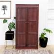 Pemberly Row 4 Shelf Storage Cabinet with Doors 30