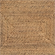 Pemberly Row Natural Seagrass and Mahogany Wood Dining Chair