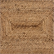 Pemberly Row Natural Seagrass and Mahogany Wood Counter Stool