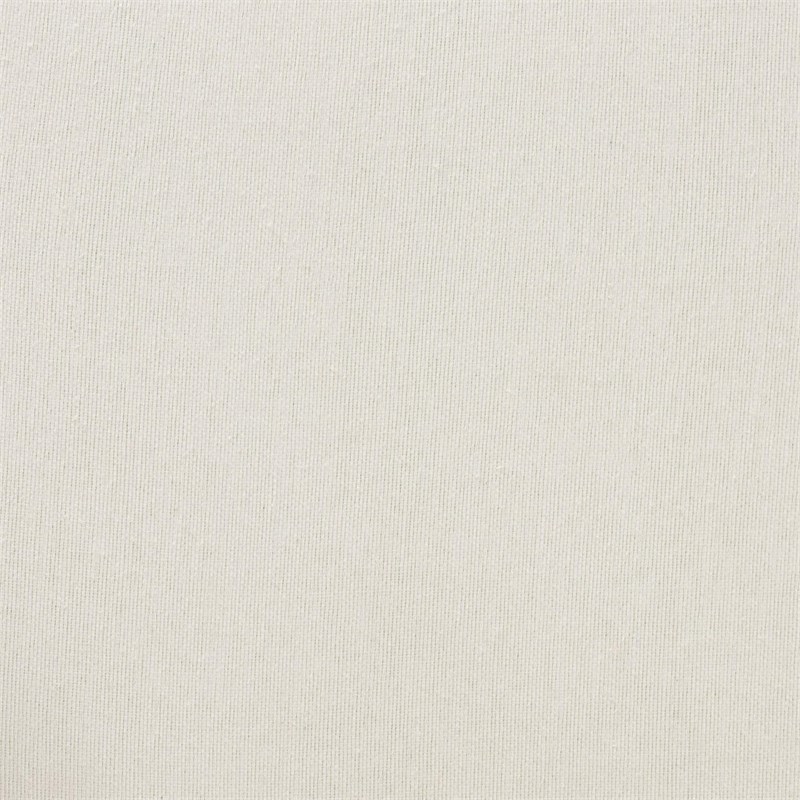 Pemberly Row Petite French Fabric and Bayur Wood Chair in Beige and Honey Oak
