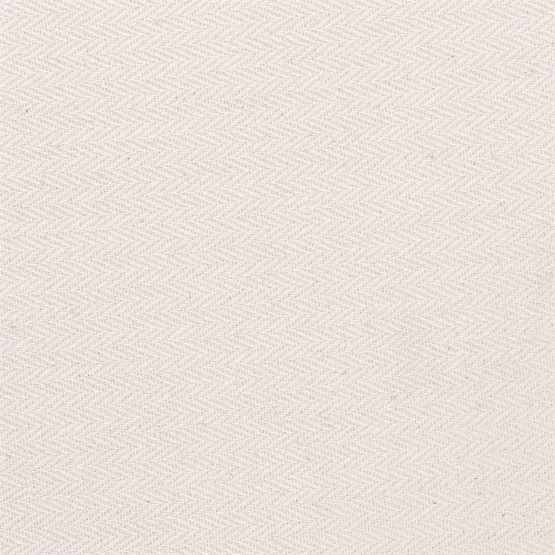 Pemberly Row Natural Rattan Round Ottoman Footstool with Openwork Design