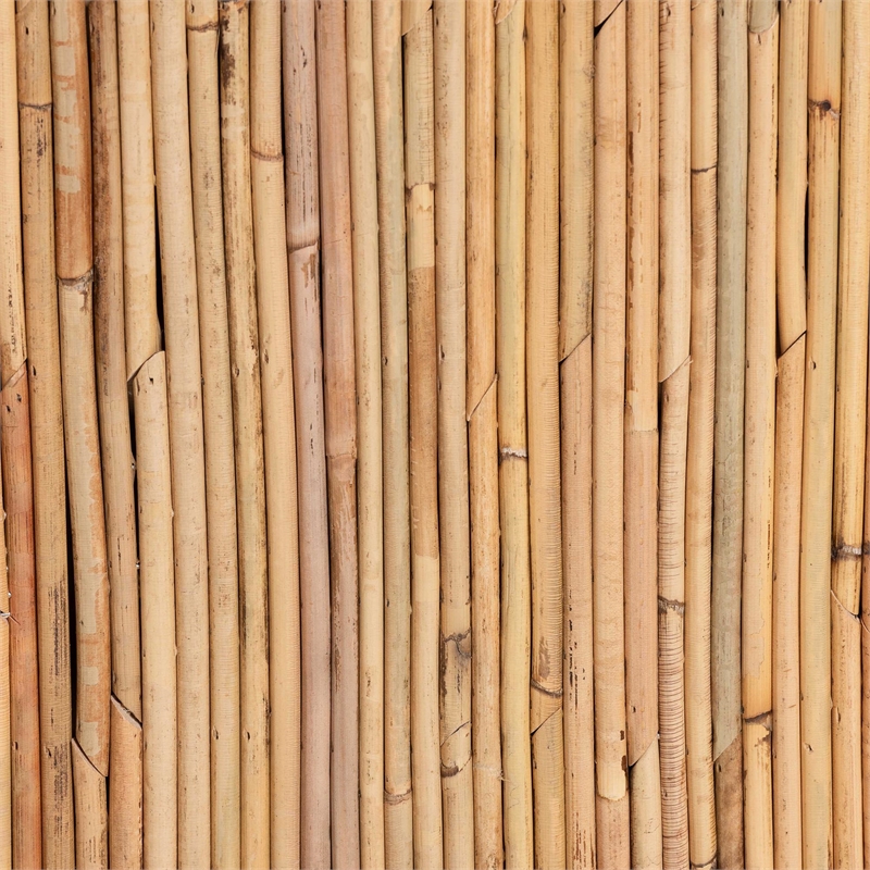 Pemberly Row Natural Rattan 1-Drawer Nightstand with Open Shelf