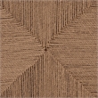 Pemberly Row Paper Loom and White Mahogany Wood Dining Chair