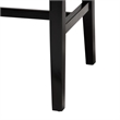 Pemberly Row Paper Loom and Black Mahogany Wood Dining Chair