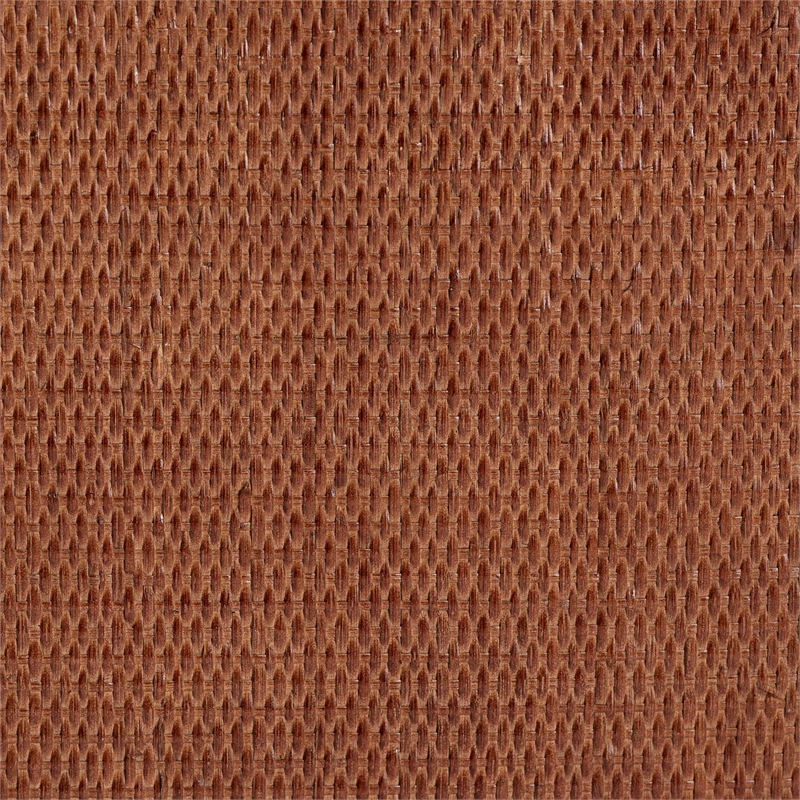 Pemberly Row Marbled Tortoise Rattan Console Table with 3 Drawers