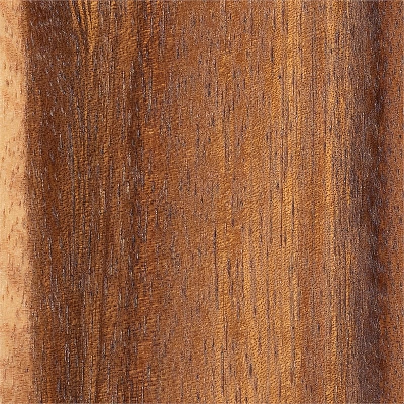 Pemberly Row Solid Suar Wood 5-Piece Bar-Height Dining Set with 4 Stools