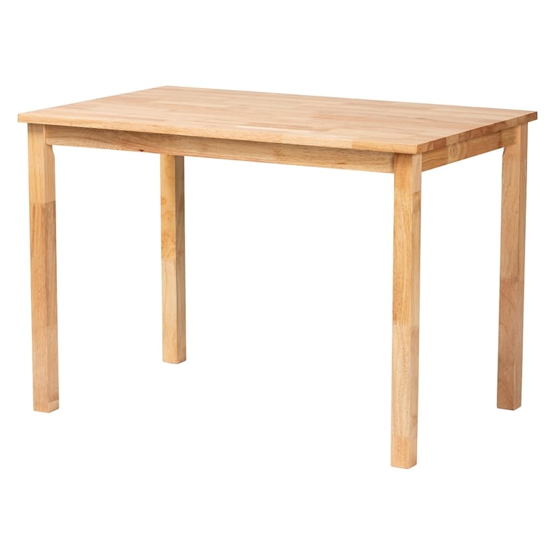 Pemberly Row 3-Piece L-Shaped Rattan Corner Dining Nook Set Seats 4