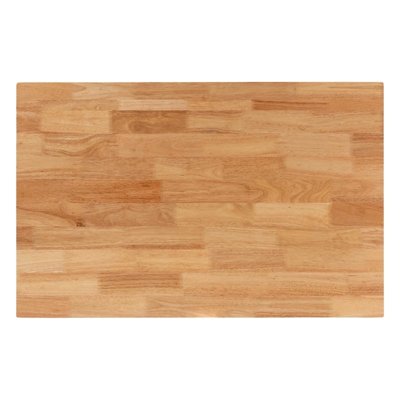 Pemberly Row 3-Piece L-Shaped Rattan Corner Dining Nook Set Seats 4