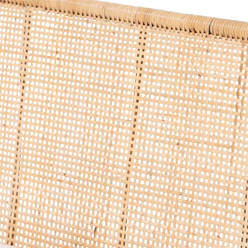 Pemberly Row 2-Piece L-Shaped Rattan Corner Bench Set with Cushions