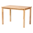 Pemberly Row 5-Piece Seagrass Dining Nook Set with L-Shaped Benches and Chairs