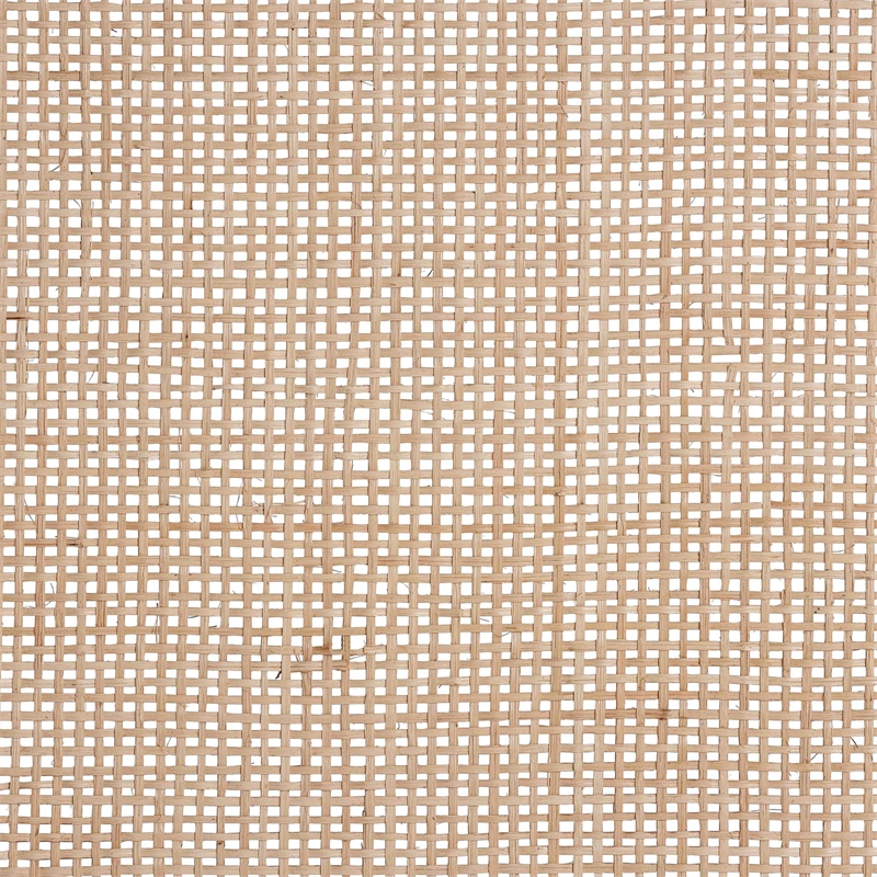 Pemberly Row Natural Rattan 4-Shelf Open Display Unit with Arched Frame