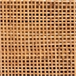 Pemberly Row Honey Rattan and Mahogany Wood 3-Drawer Storage Cabinet