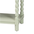 Pemberly Row Spindle Leg 2-Drawer Console Table with Open Shelf