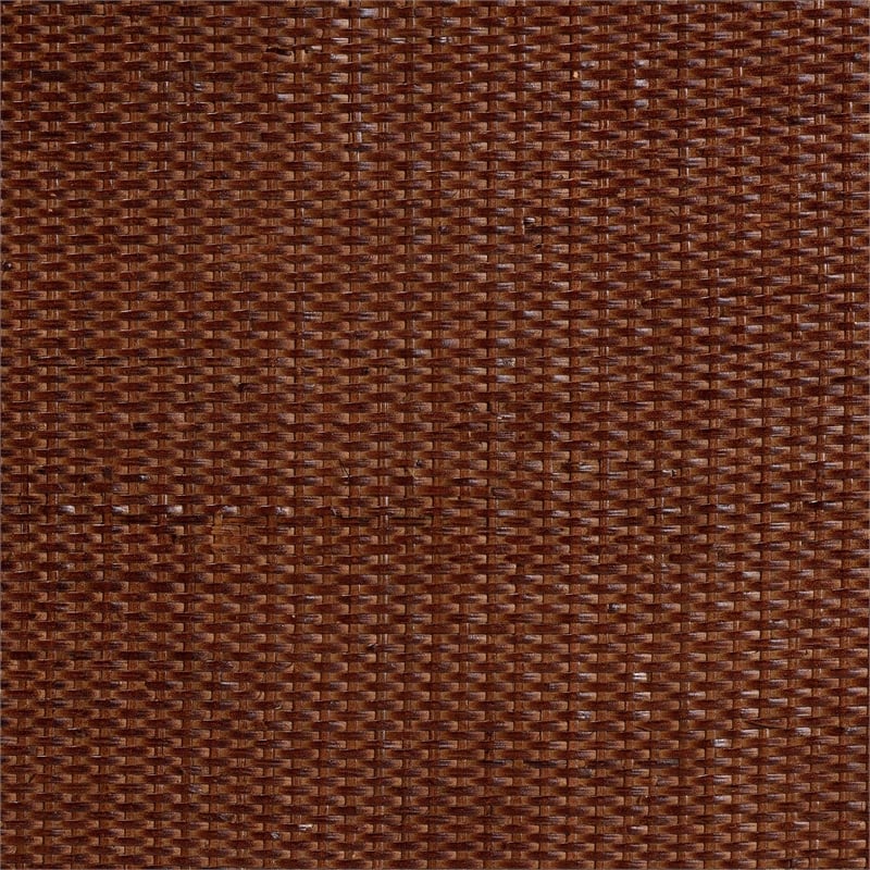 Pemberly Row Marbled Tortoise Rattan Octagon Dining Table with Shelf