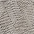 Pemberly Row Natural Rattan Tuxedo Lounge Chair with Cushions