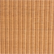 Pemberly Row Rattan Coffee Table with Scalloped Edge and Cabriole Legs