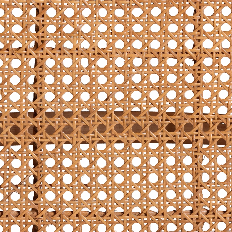 Pemberly Row Contemporary 5-Piece Rattan Dining Set with Braided Table