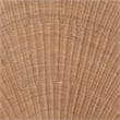 Pemberly Row Contemporary Scalloped Rattan Queen Headboard Wall-Mounted