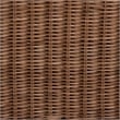 Pemberly Row Scalloped Rattan Armchair with Removable Cushions