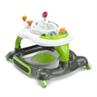 Pemberly Row 3-in-1 Plastic Activity Walker with Jump Board in Green