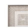 Pemberly Row Woven Shadow Box Wall Art in Natural Wood Frame