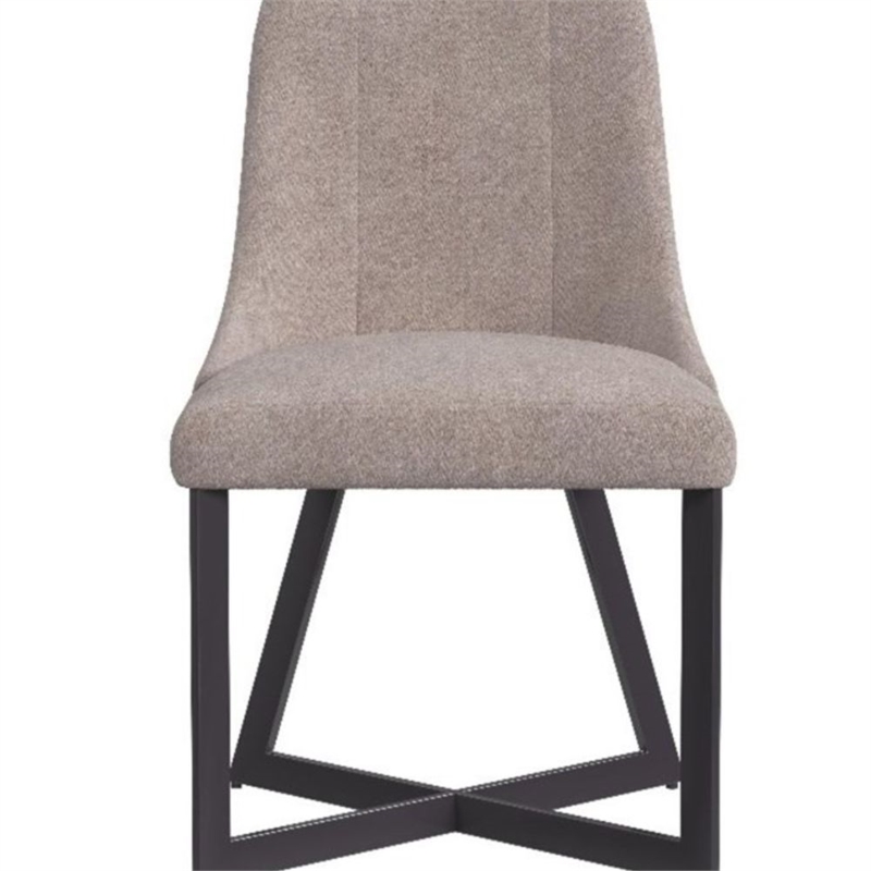 Pemberly Row Modern Transitional Upholstered Dining Chair Set of 2