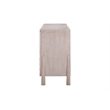 Pemberly Row Modern Coastal 4-Door Server in Ceruse White Oak