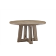 Pemberly Row Modern Rustic Mindi Wood Dining Table in Natural