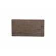 Pemberly Row Modern Organic Sandblasted Mango Wood Cocktail Table