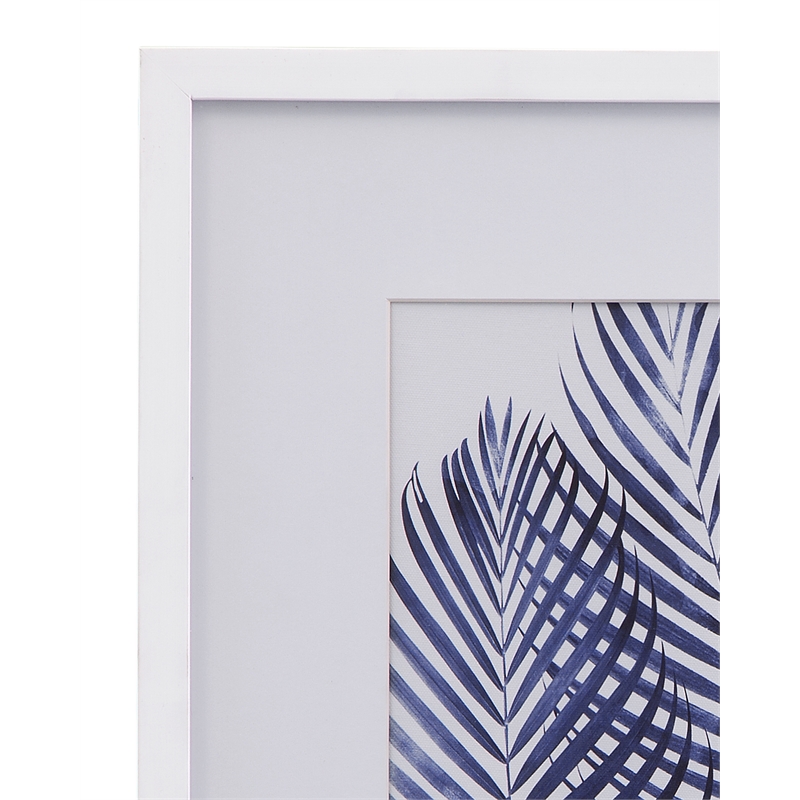Pemberly Row Framed Print Set of 2 in White Polyurethane Frame